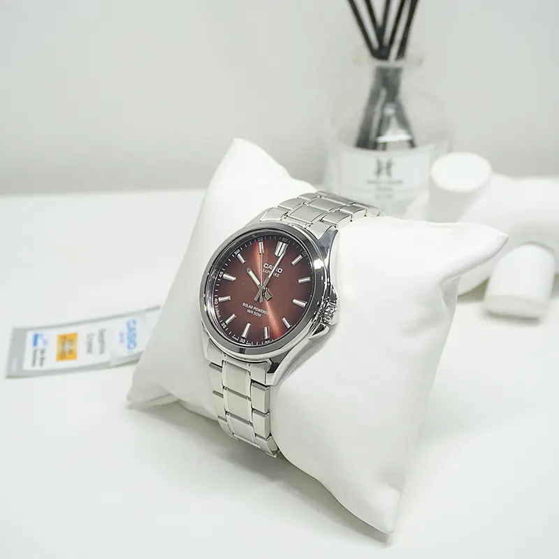 Casio Enticer Japan Solar Brown Dial Men's Watch- MTS-RS100D-5A